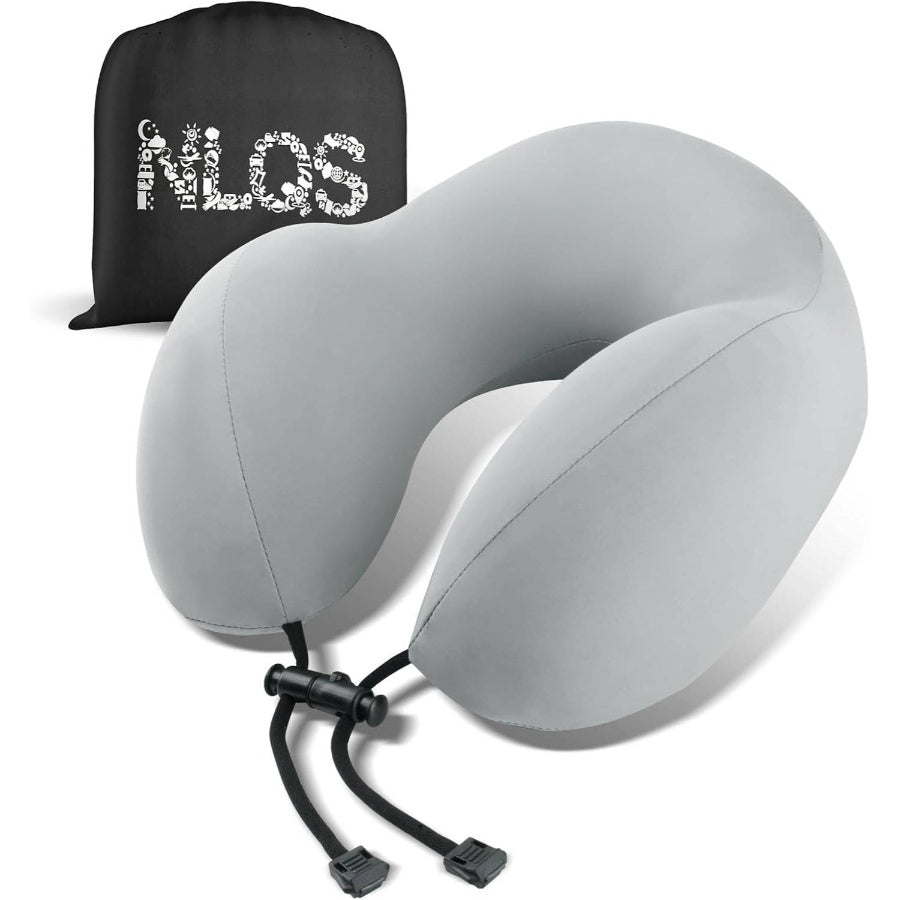 Travel Pillow, Natural Latex Neck Pillow, Comfortable Airplane Travel Pillow, Supports and Neck, Essential Long Distance Travel,