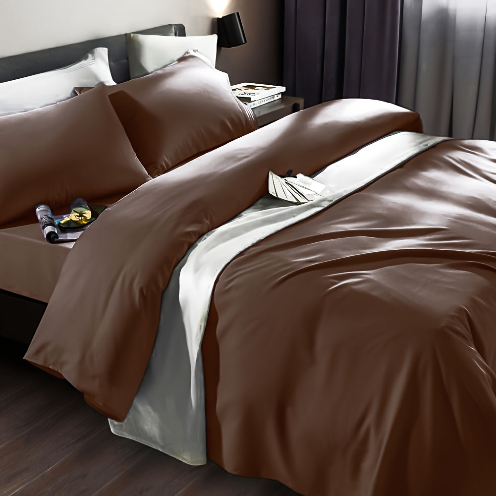 4pcs Sheet Set - Bed Sheet Set Super Soft Microfiber 1800 Thread Count Luxury Egyptian Sheets Fit 18-24 Inch Deep Pocket Mattress Wrinkle