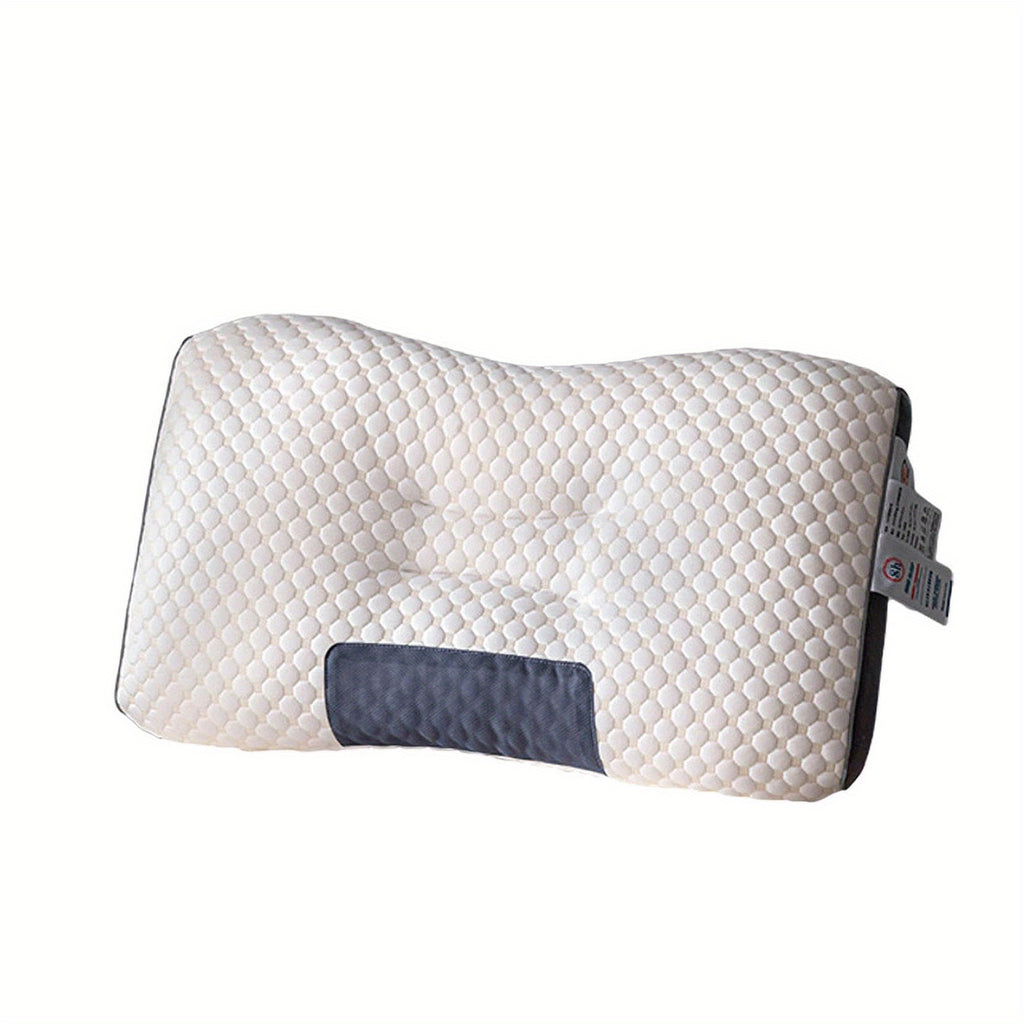 Non-Collapsing Pillow Core, Contoured Pillow for Neck And Shoulder Relief